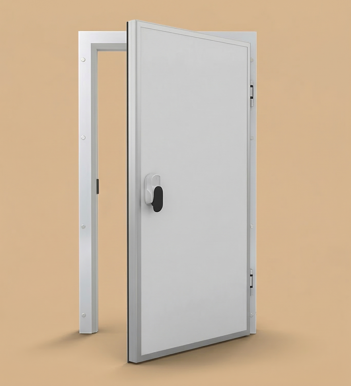 Cửa Panel 1 Cánh Phòng Sạch
