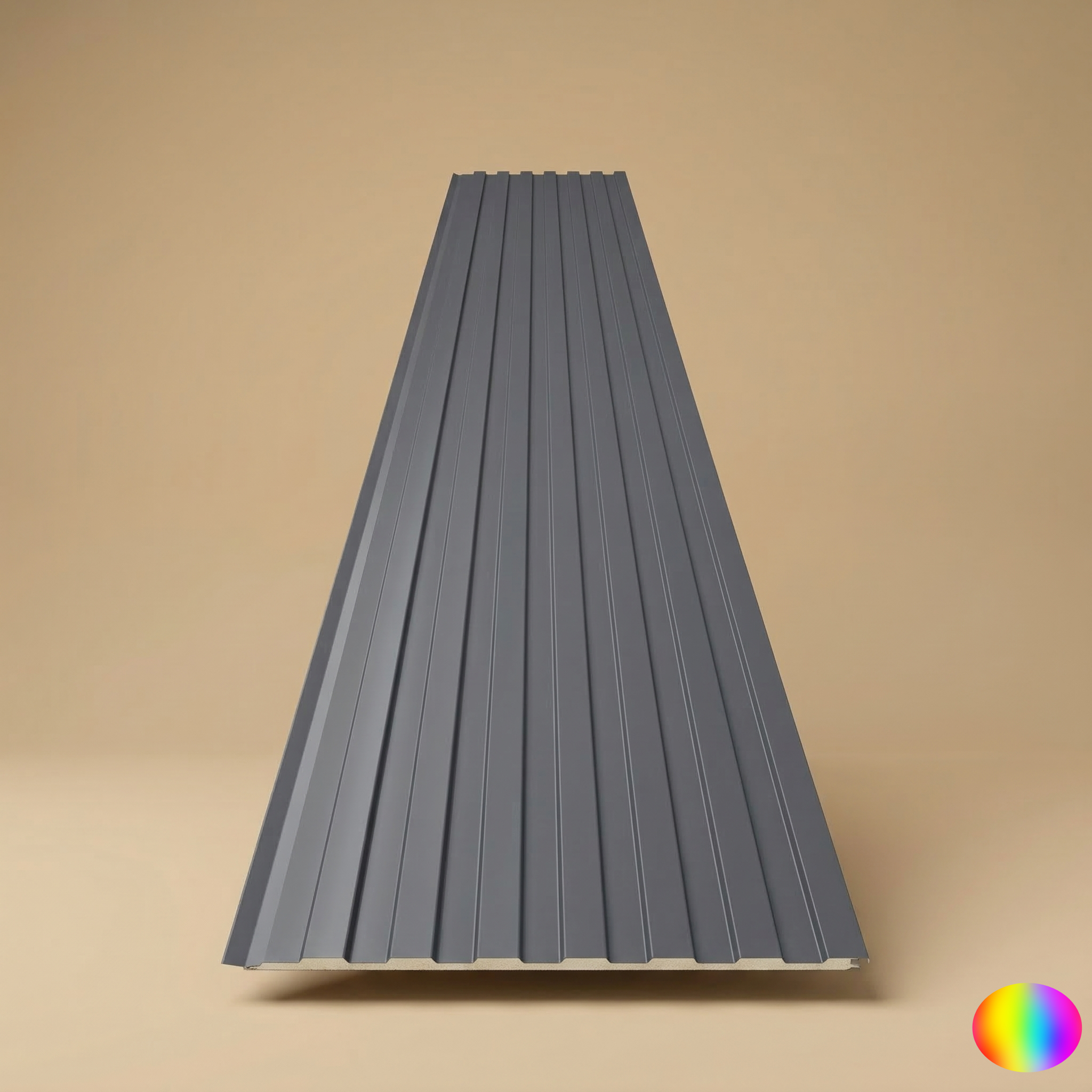 Panel Cách Nhiệt Pu Gán Gân - 50mm-1150mm